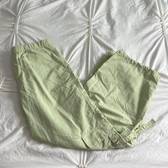 Lime green cargo pants - Picture 1 of 6